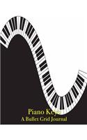 Piano Keys - A Bullet Grid Journal