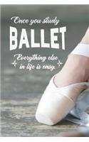 Once You Study Ballet, Everything Else In Life Is Easy: 2019-2020 Academic Year Planner, Datebook, And Homework Scheduler For Middle And High School Dance Students, Dance Teachers, And Dance Moms