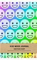 Kids mood journal gratitude diary: Grateful behavioural log book for children with Conduct disorder - Assisted positive emotion tracking to reduce anger and temper levels of CD kids