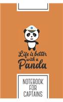 Notebook for captains