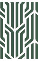 Abstract Geometric Design Notebook: Dot Grid Journal 6 X 9: Dot Grid Journal 120 Pages