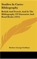 Studies in Carto-Bibliography
