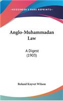 Anglo-Muhammadan Law