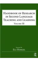 Handbook of Research in Second Language Teaching and Learning