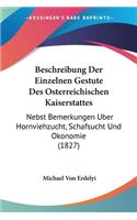 Beschreibung Der Einzelnen Gestute Des Osterreichischen Kaiserstattes