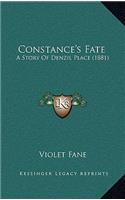 Constance's Fate