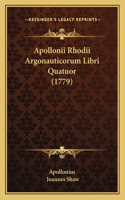 Apollonii Rhodii Argonauticorum Libri Quatuor (1779)