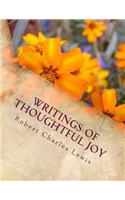 Writings of Thoughtful Joy