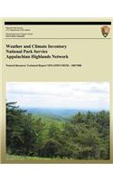 Weather and Climate Inventory National Park Service Appalachian Highlands Network