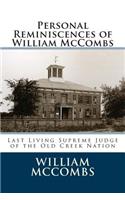 Personal Reminiscences of William McCombs