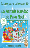 Libro para colorear La Agitada Navidad de Papá Noel