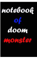 notebook of doom monster
