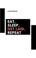 Eat, sleep, get laid, repeat