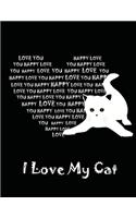 I Love My Cat: My Cat Photo Album (100 Pages, 8.5 x 11)