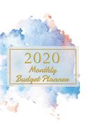 2020 Monthly Budget Planner: Expense Finance Budget book By A Year Monthly Weekly & Daily calendar Bill Budgeting Planner And Organizer Tracker Workbook journals Business Money 