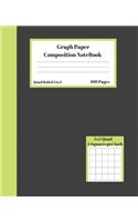 Graph Composition Notebook 5 Squares per inch 5x5 Quad Ruled 5 to 1 100 Sheets