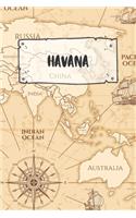 Havana: Ruled Travel Diary Notebook or Journey Journal - Lined Trip Pocketbook for Men and Women with Lines