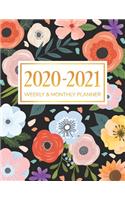2020-2021 Weekly & Monthly Planner