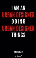 Calendar for Urban Designers / Urban Designer
