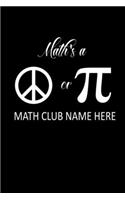 Math's a Math club name here: 110 Game Sheets - 660 Tic-Tac-Toe Blank Games - Soft Cover Book for Kids for Traveling & Summer Vacations - Mini Game - Clever Kids - 110 Lined page