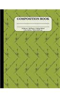 Composition Notebook: College Ruled - Fishing: Great Composition Book for School(4 College Ruled Composition Notebooks)