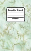 Composition Notebook: College Ruled Lined Pages Book V1