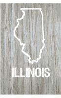 Illinois: Blank Lined Journal for Anyone That Loves Illinois, the Outdoors and Nature!