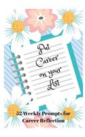 Put Your Career on Your List