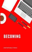 Becoming: The Weekly Monthly Yearly Planner (Red)