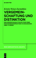 Vergemeinschaftung Und Distinktion