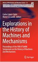 Explorations in the History of Machines and Mechanisms