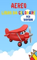 Aereo Libro Da Colorare Per Bambini
