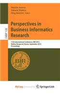 Perspectives in Business Informatics Research