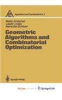 Geometric Algorithms and Combinatorial Optimization