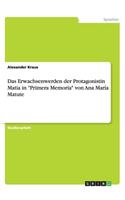 Das Erwachsenwerden der Protagonistin Matia in 