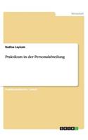 Praktikum in der Personalabteilung