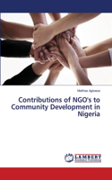 Contributions of NGO's to Community Development in Nigeria