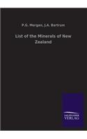 List of the Minerals of New Zealand