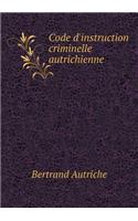 Code d'Instruction Criminelle Autrichienne