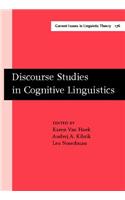 Discourse Studies in Cognitive Linguistics