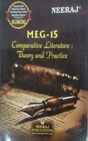 NEERAJ IGNOU MEG-15 (COMPARATIVE LITERATURE THEORY AND PRACTICE)