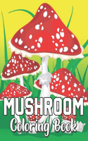Mushroom Coloring Book