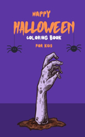 Happy Halloween Coloring Book For Kids