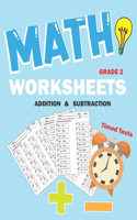 Math worksheets 2nd grade