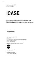 Domain Decomposition Algorithms for First-Order System Least Squares Methods