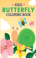 Kids Butterfly Coloring Book: Butterfly Coloring Book. Butterfly Coloring Book For Kids.50 Story Paper Pages. 8.5 in x 11 in Cover.