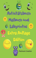 Aktivitätsbuch Malbuch und Labyrinthe Extra Auflage Edition