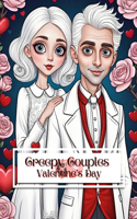 Creepy Couples Valentine's Day Coloring Book