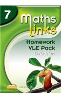 MathsLinks: Year 7 Homework Virtual Learning Environment Pack