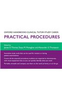 Oxford Handbooks Clinical Tutor Study Cards: Procedures